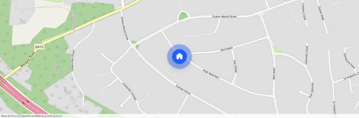 Detached House High Beeches, Gerrards Cross Available 12th December £3700pcm