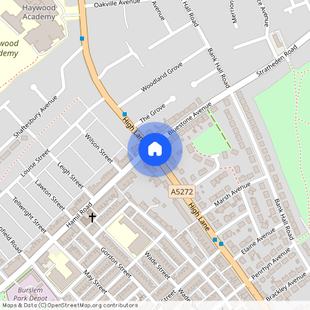 High Lane, Burslem, Stoke-on-Trent, Staffordshire