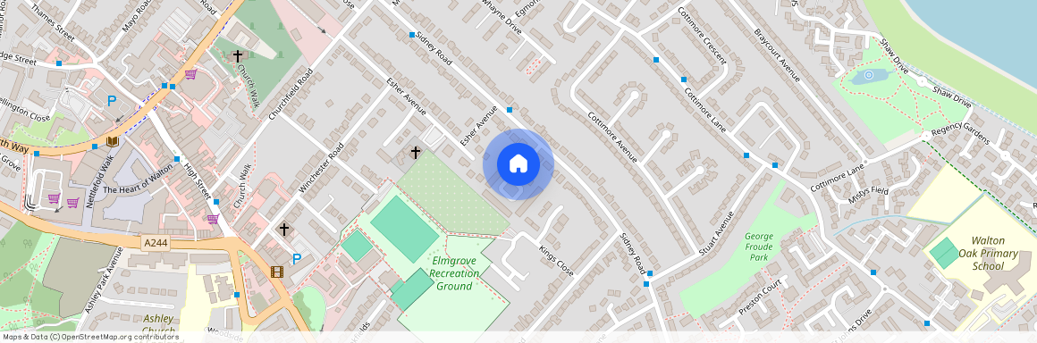 Nelson Close, Walton-on-Thames, Surrey, KT12