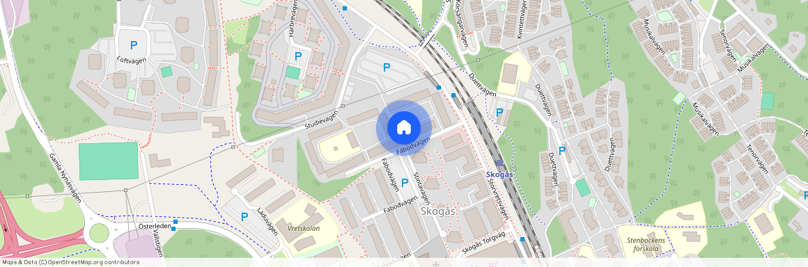 Fäbodvägen 26, Skogås