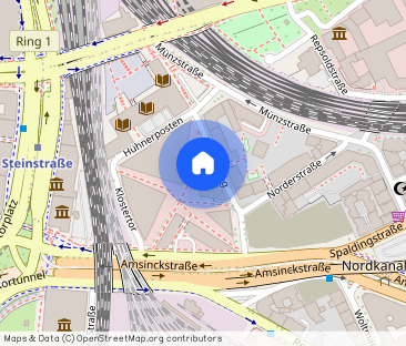 Möbliertes 1-Zimmer-Apartment in bester Lage Hamburgs - Photo 1