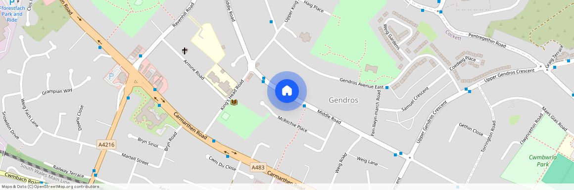 Middle Road, Gendros, Swansea, West Glamorgan, SA5