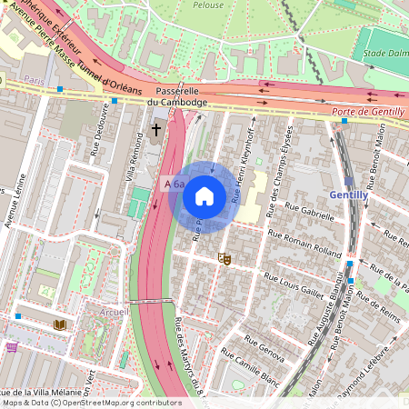 Rue Pierre Marcel, Francja, Gentilly