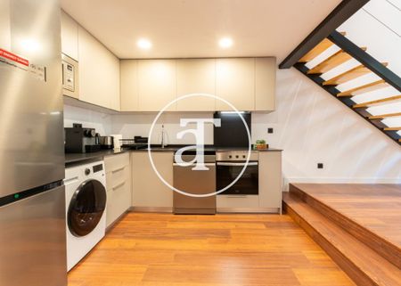 Loft-style duplex apartment for monthly rental with 1 bedroom and 2 bathrooms, plus storage room in Ventas - Photo 5