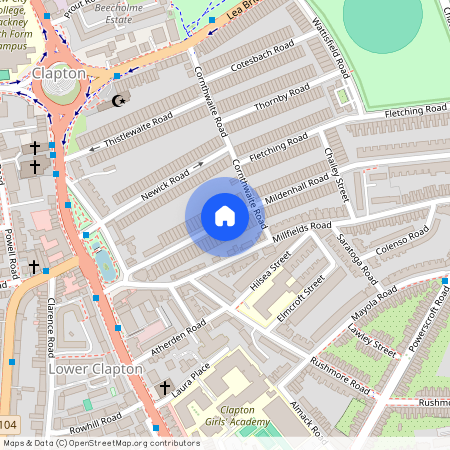 Clapton Pond, Lower Clapton, Hackney, London, E5