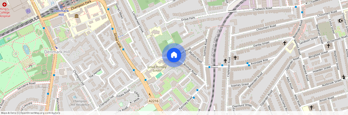 Grove Hill Road, Camberwell, London, SE5