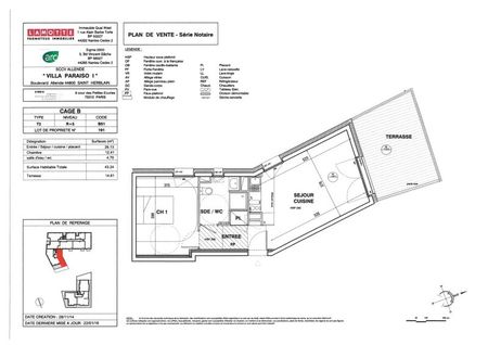 Appartement à louer 2 pièces - 43 m² - Photo 2