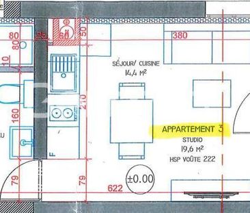 Location Appartement 1 pièce 18,96 m² - Photo 6