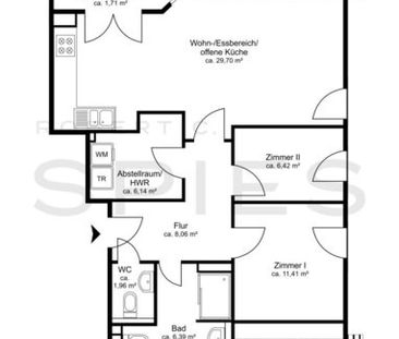 Lichtdurchflutete, modern gestaltete 2,5-Zimmer-Dachgeschoss-Wohnung - Foto 2