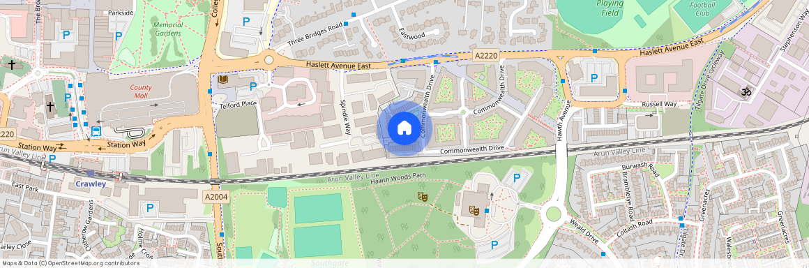 RH10 1AE, Crawley