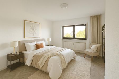 Helle 3,5-Zimmer-Komfortwohnung mit Balkon, Weitblick und Pkw-Stellplatz - Foto 4