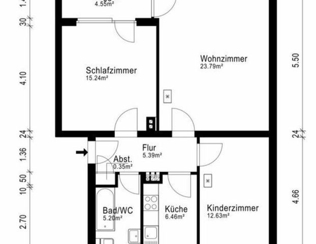 3 Zimmer Wohnung in Solingen - Foto 1