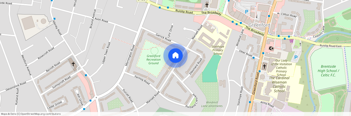 MANSELL ROAD, GREENFORD, MIDDLESEX, LONDON UB6