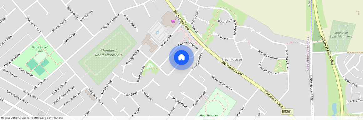 Faulkner Crescent, Lytham St Annes, Lancashire