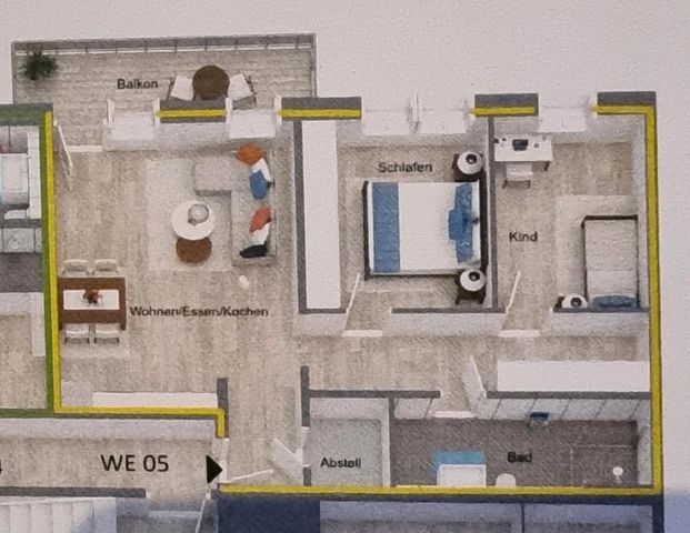 3 Zimmer Wohnung in Hamm - nur mit WBS - - Foto 1