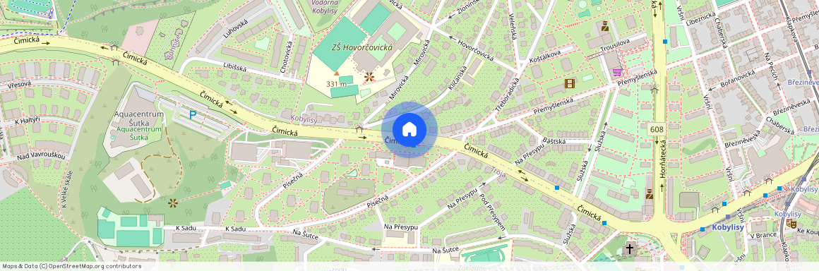 Čimická, Praha 8 - Kobylisy