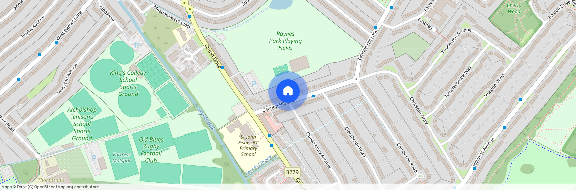 Cannon Hill Lane, Raynes, SW20