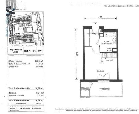 APPARTEMENT T1 27M - Photo 2