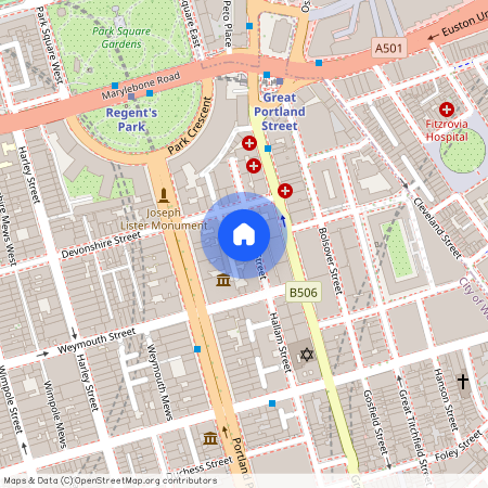 77 Hallam Street, London W1W