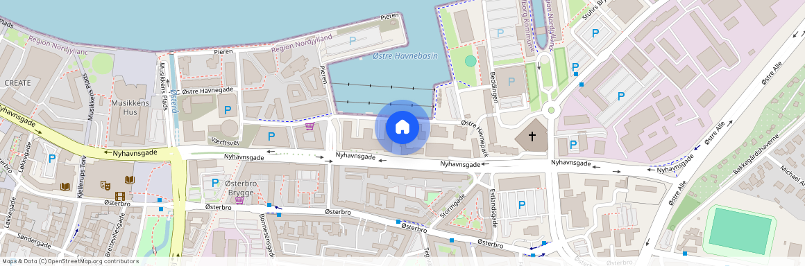 Østre Havnepark 23, 1. mf., 9000 Aalborg