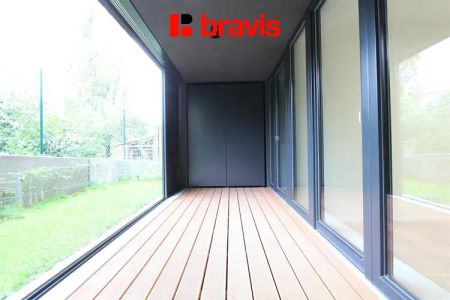 Pronájem luxusní novostavby bytu 2+kk, ul. Neumannova, Brno - Masarykova čtvrť, terasa, zahrada, šatna, klimatizace, garážové stání v ceně - Photo 5