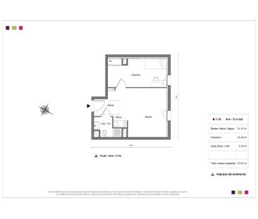 Location Appartement 2 pièces 37m² AUZEVILLE TOLOSANE 31320 - Photo 5