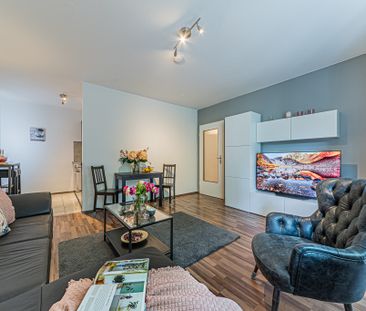 City-Residence: Schick möblierte Wohnung mit Skylineblick in schöne... - Photo 5