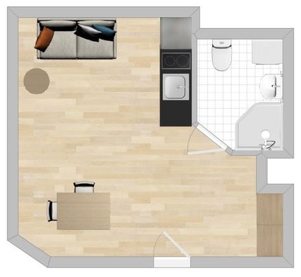 Kraków Stare Miasto, Basztowa - Zdjęcie 1