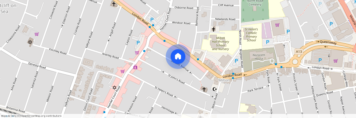 Burdett Avenue, Westcliff On Sea SS0