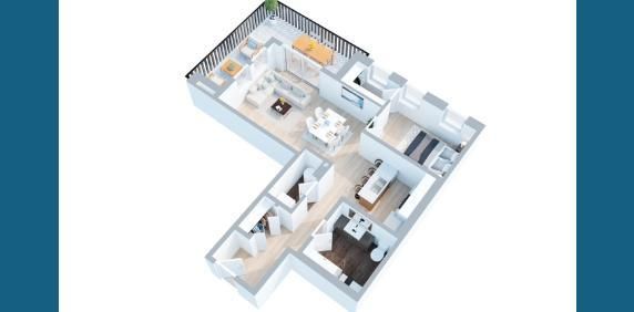1 CH - 1 SDB - Gatineau - $1,900 /mo - Photo 2