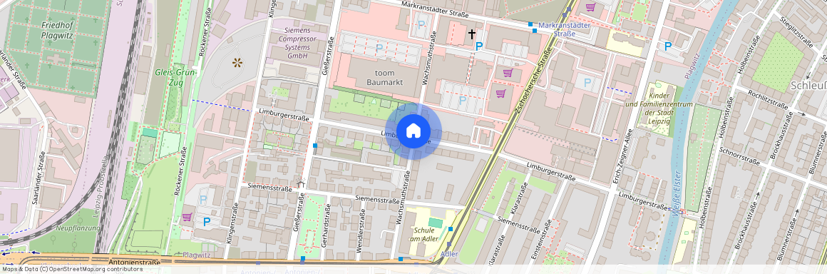 Wachsmuthstraße, 04229 Leipzig - Plagwitz