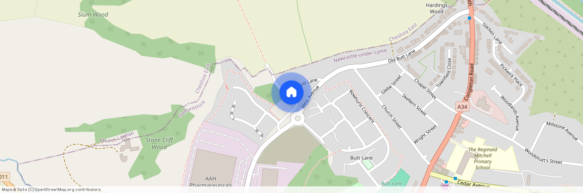 First Floor Flat, Old Butt Lane, Talke, Stoke-on-Trent