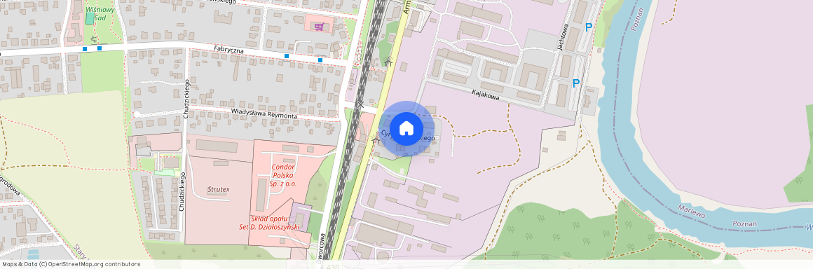 Cyryla Ratajskiego, Poznański, Luboń