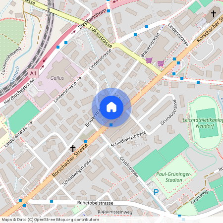 Rorschacher Strasse, 229, 9016, St. Gallen