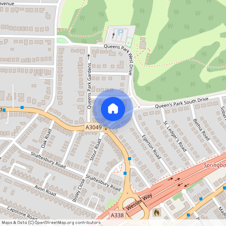 Queens Park South Drive, Bournemouth