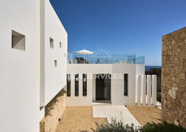 Long term rental — A Private Cliffside Retreat in Cap Martinet, Ibiza