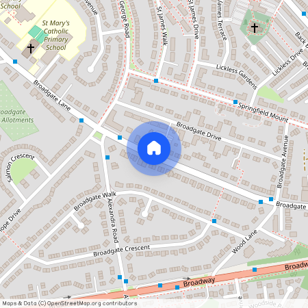 Broadgate Lane, Horsforth, Leeds, West Yorkshire, LS18
