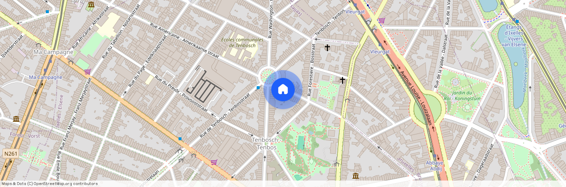 Rue Americaine, 187, 1050, Ixelles