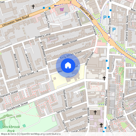 Werburgh Street, Derby, Derbyshire, DE22