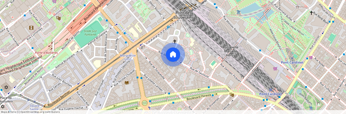 148 Rue de Saussure 148, Paris