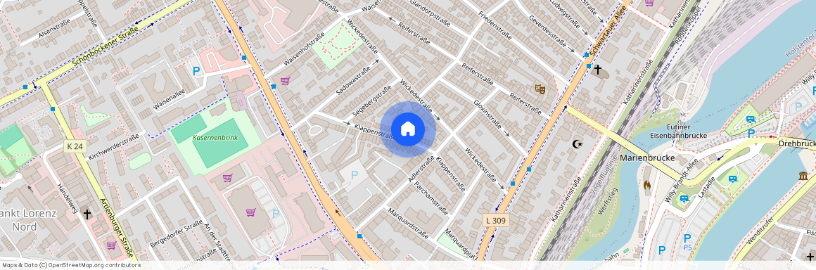 Klappenstraße 19a, 23554 Lübeck