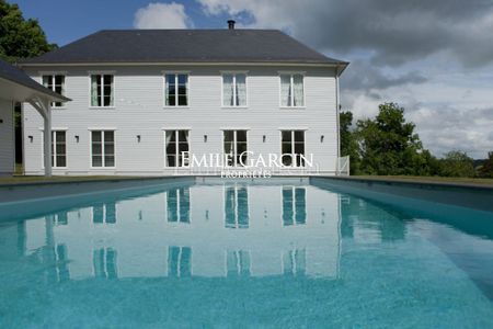 Normandie à louer, propriété contemporaine avec piscine - - Photo 3