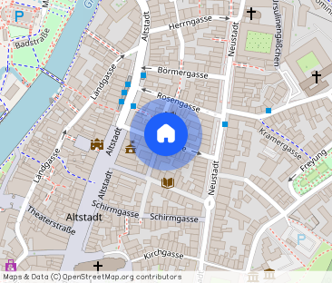 2 1/2-Zimmer-Dach-Wohnung mit zwei darüberliegenden Hobbyräumen und... - Foto 1