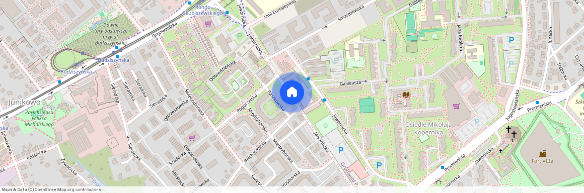 ul. Jawornicka, os. Mikołaja Kopernika, Grunwald, Poznań, wielkopolskie