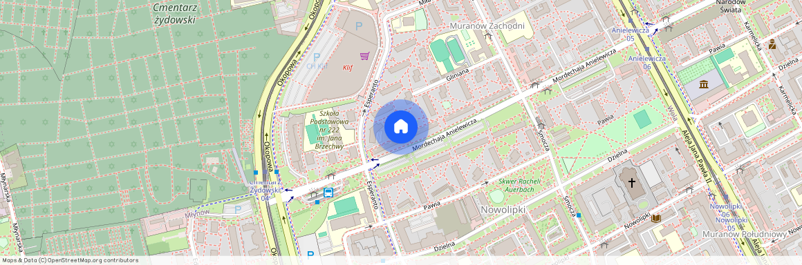 Warszawa, Śródmieście, Warszawa, Śródmieście, Mordechaja, Anielewicza