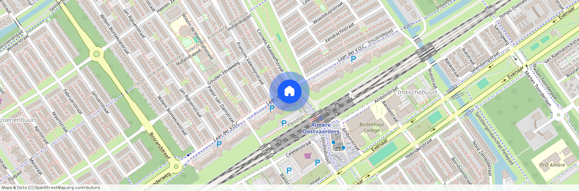 Oostvaardersbuurt West, 1335 RV, Laan der V.O.C., Almere