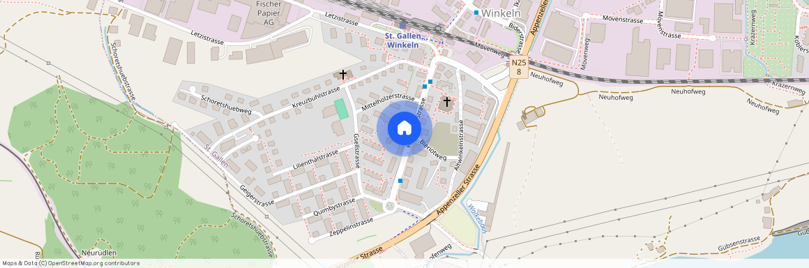 Herisauer Str. 88, 9015 St. Gallen, Switzerland, 9200 St. Gallen