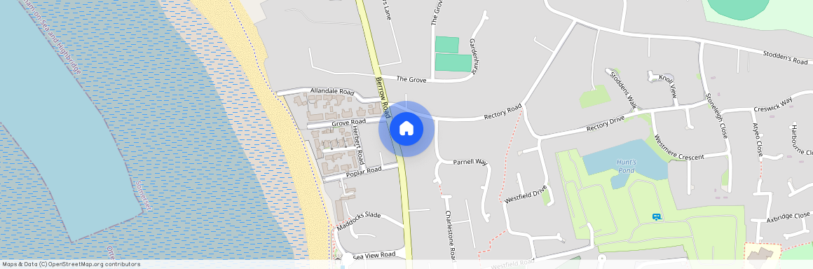 Flat 5 Portland House, 56 Berrow Road, Burnham On Sea