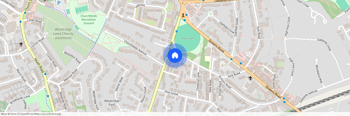Princes Road Weybridge KT13