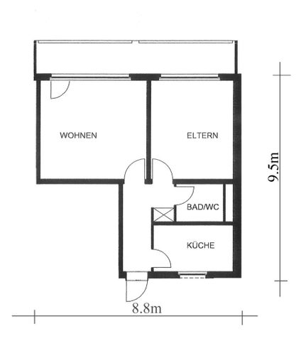 Gemütliche, zentral gelegene Wohnung nahe Shoppi-Tivoli - Foto 5